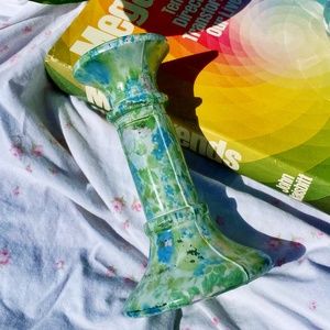 Vintage Pastel Candle Holder